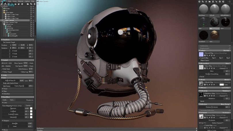 Marmoset Toolbag Screenshot