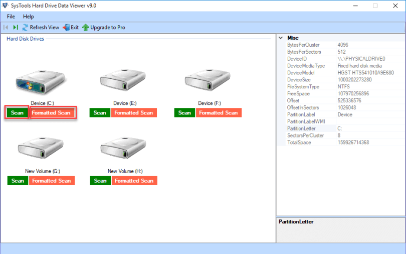 SysTools Hard Drive Data Viewer Pro Crack