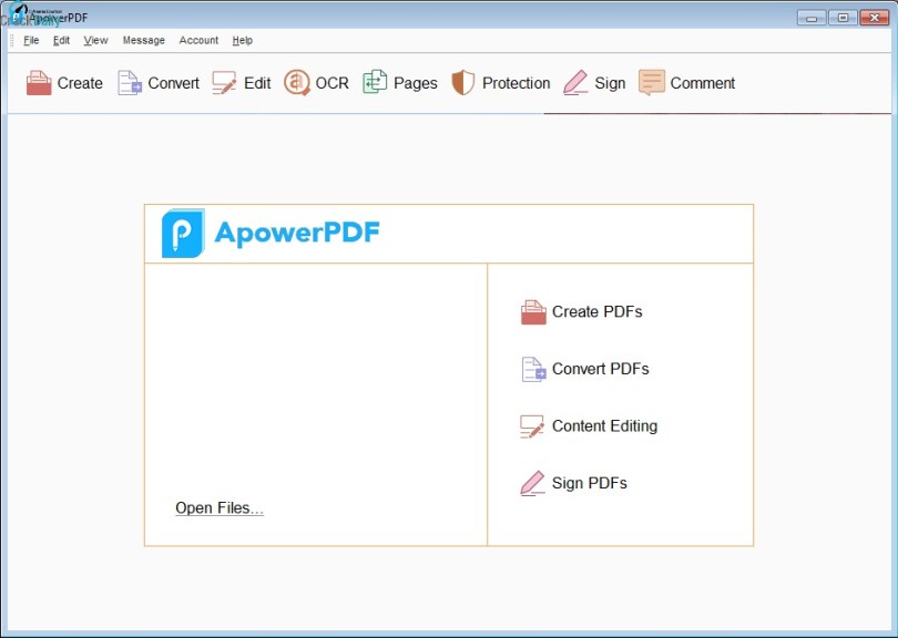 Apowersoft ApowerPDF Screenshot