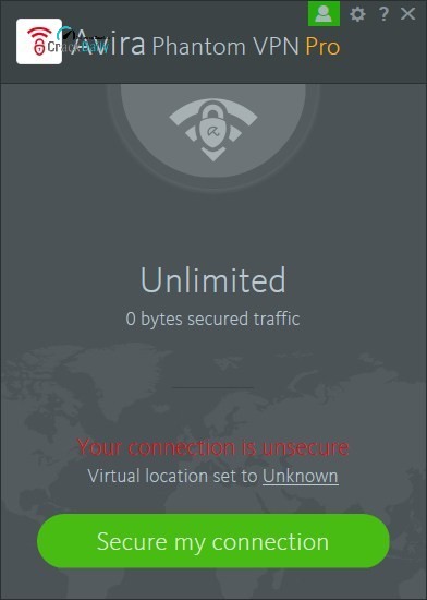 Avira Phantom VPN Pro Screenshot 1