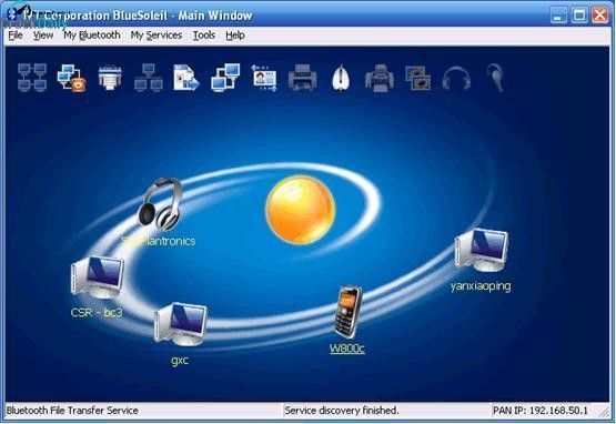 BlueSoleil Screenshot