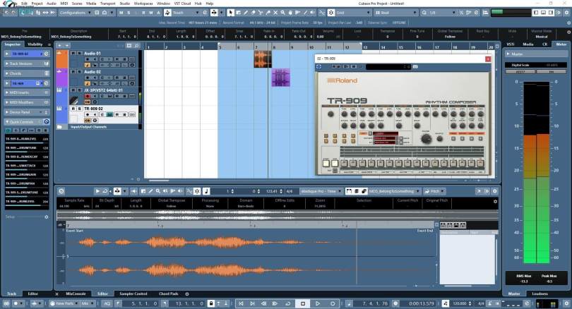 Cubase Elements Screenshot