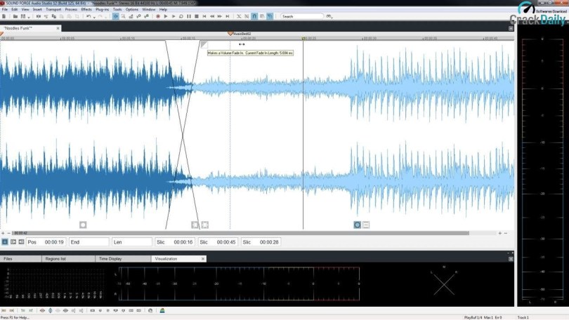 MAGIX SOUND FORGE Audio Studio Screenshot