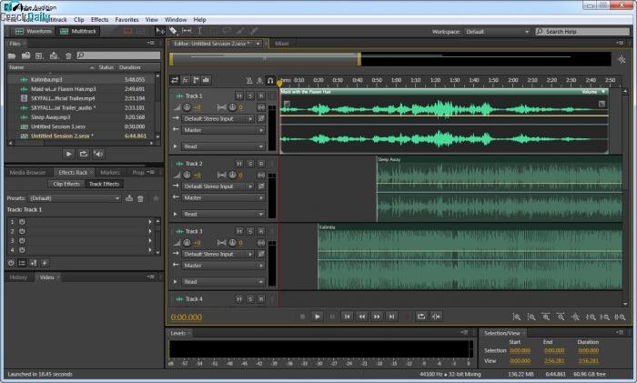 Adobe Audition CC Screenshot