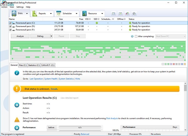 Auslogics Disk Defrag Professional Full Crack Free Download