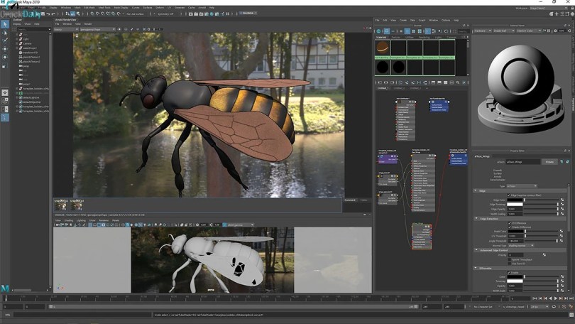 Autodesk Maya Screenshot