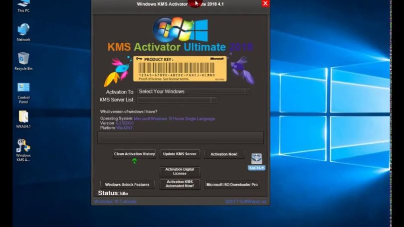 KMS Activator Windows Ultimate Screenshot 2