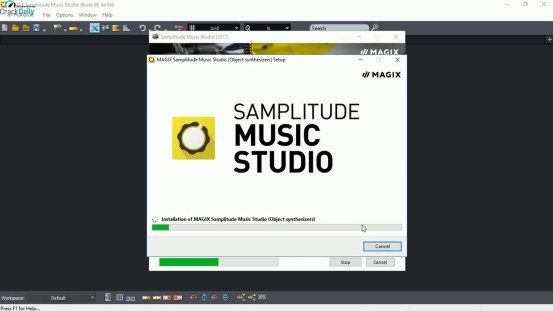 MAGIX Samplitude Music Studio Cover