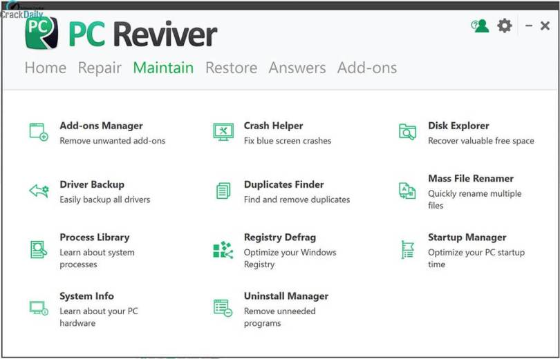 ReviverSoft PC Reviver Screenhot