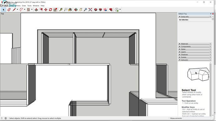 SketchUp Pro Screenshot