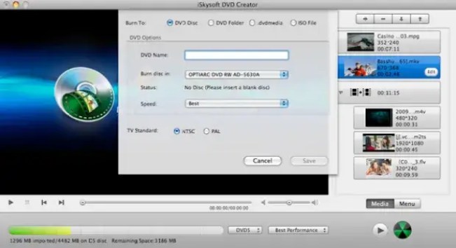 iSkysoft DVD Creator Crack