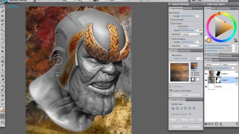 Corel Painter Screenshot