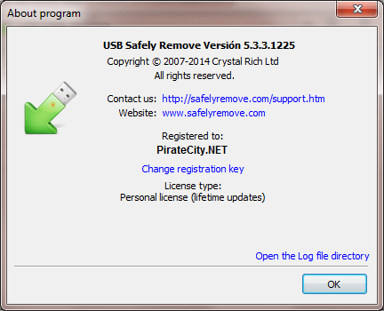 USB Safely Remove license code